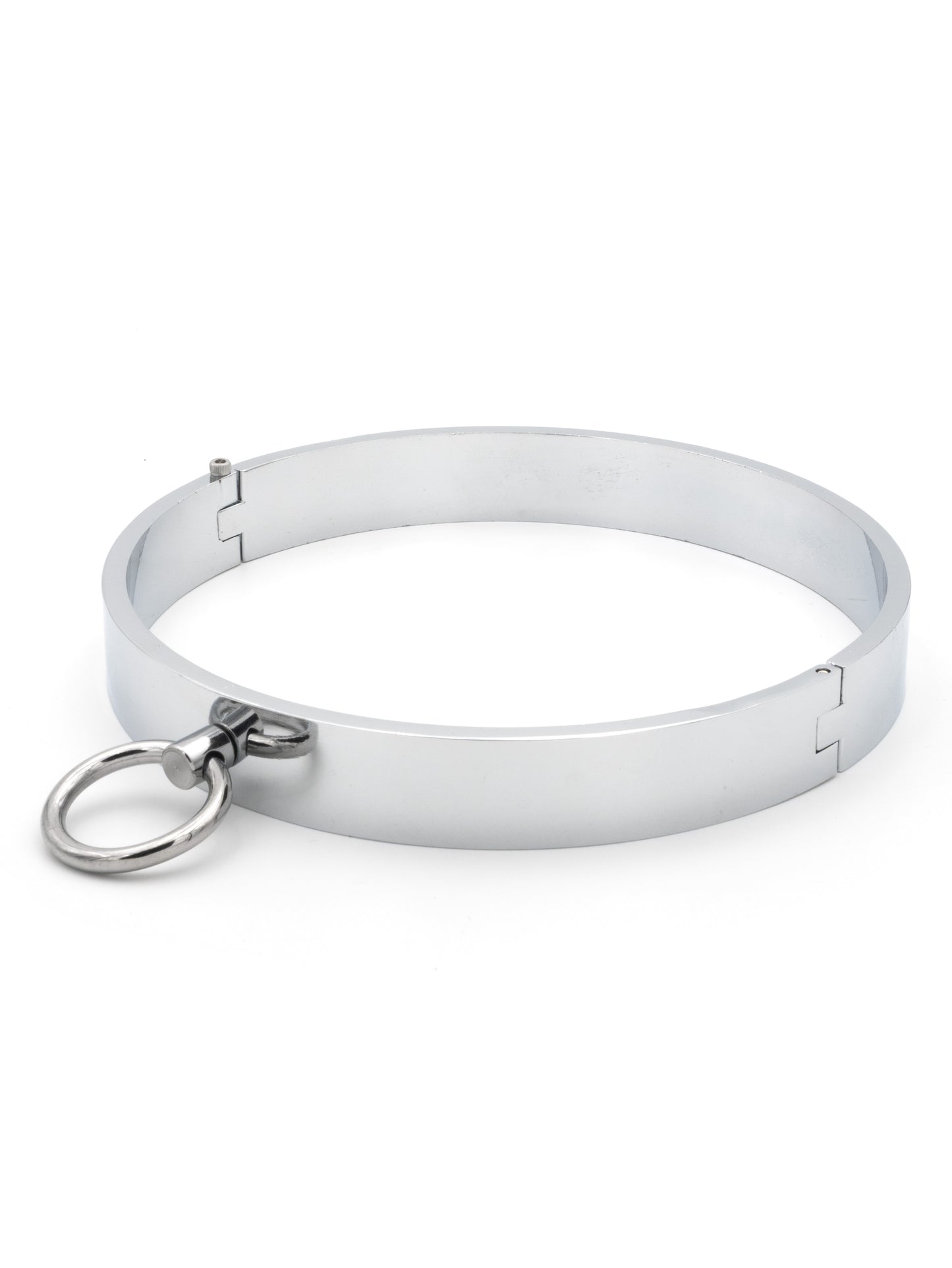 Iron Veil - Collare in Acciaio con Chiusura a Vite