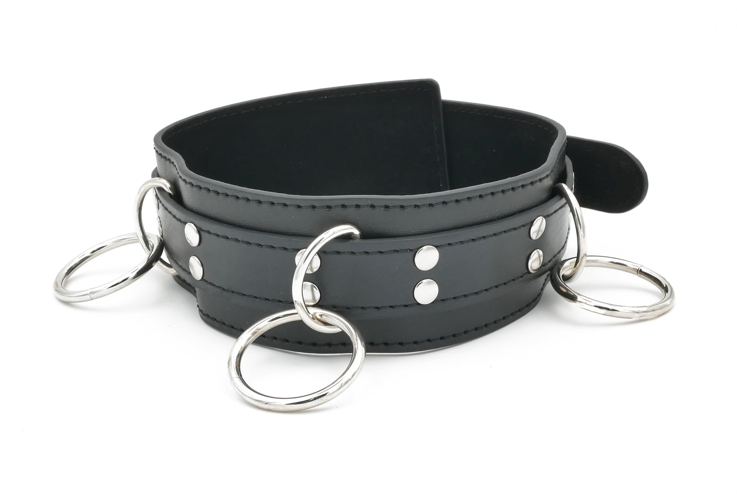 3-Rings - Collare con 3 anelli