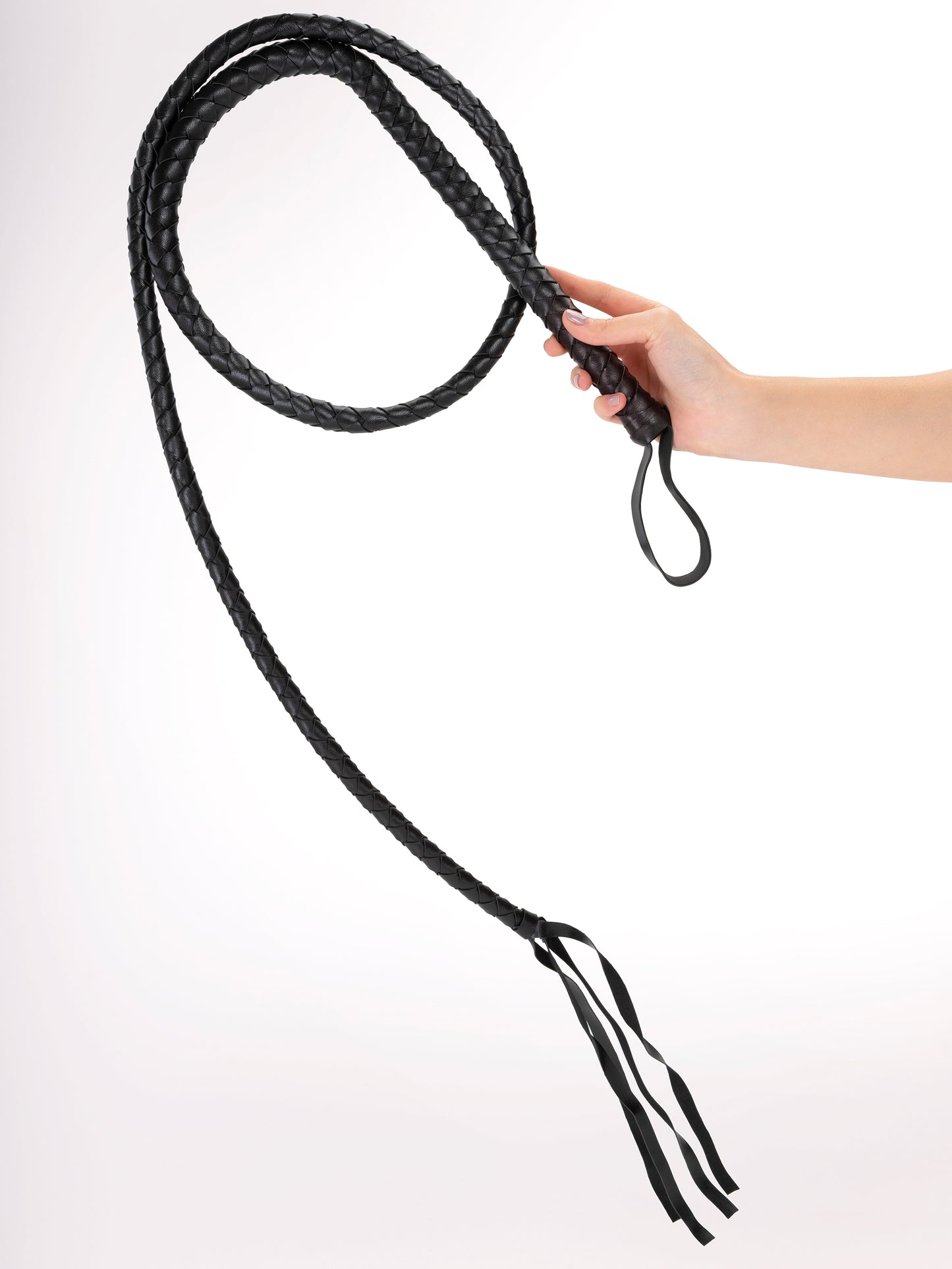 Night Viper - Bullwhip in Ecopelle Lungo 190 cm