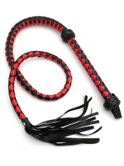 Rednight Lash - Frusta Bullwhip BDSM Bicolor