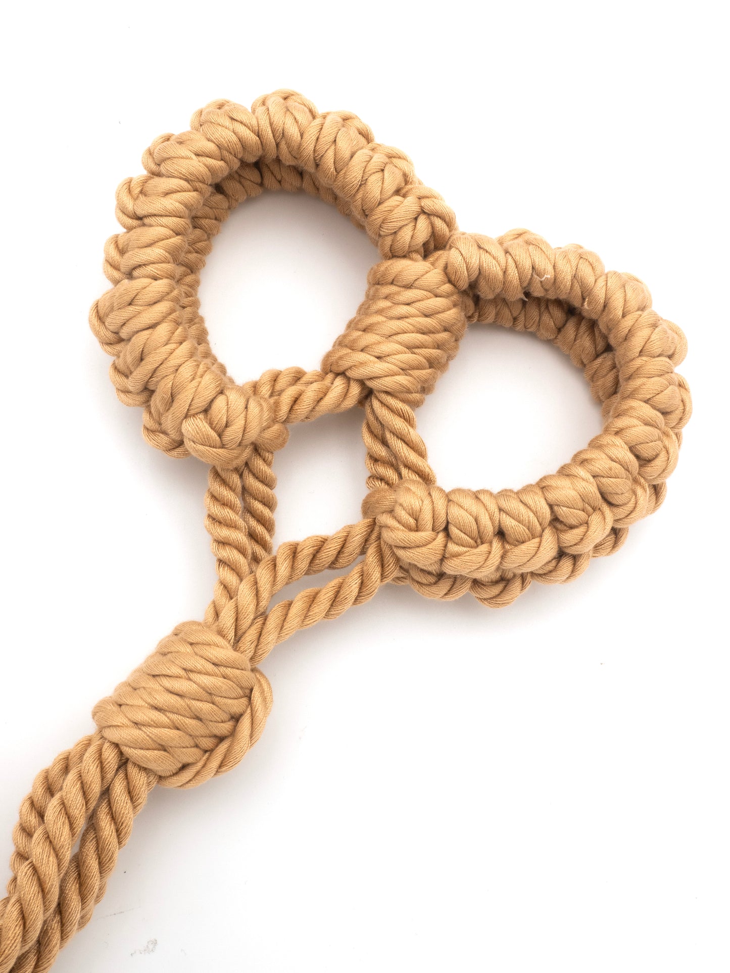 SatinLoop - Manette con guizaglio in Corda di Raso