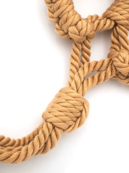 SatinLoop - Manette con guizaglio in Corda di Raso