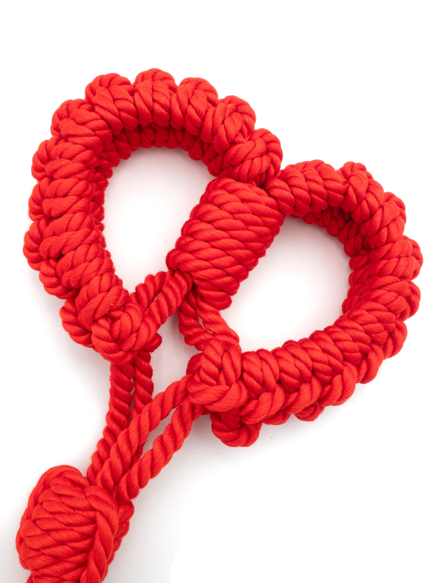 SatinLoop - Manette con guizaglio in Corda di Raso