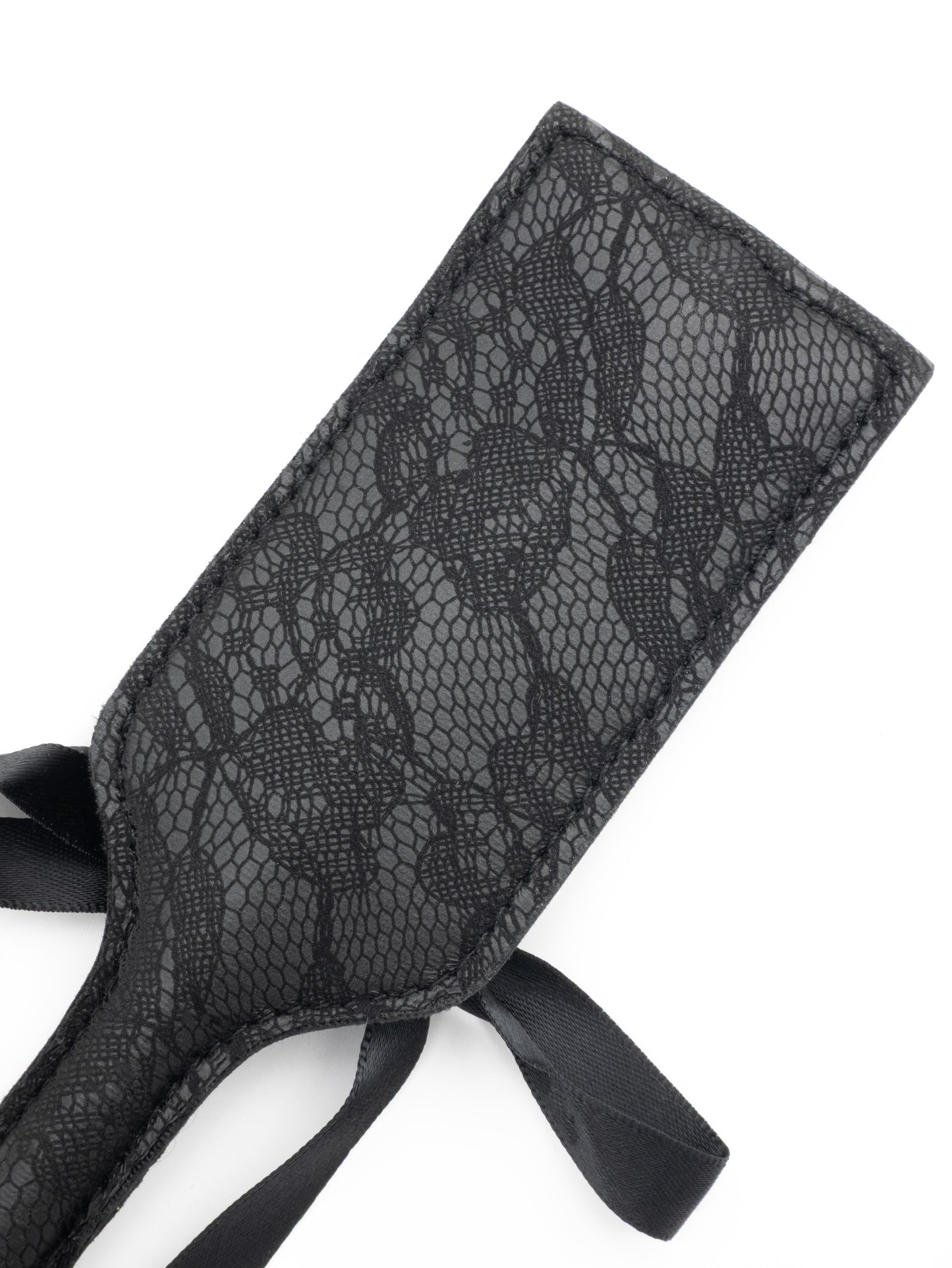 Paletta di pizzo BDSM con piume