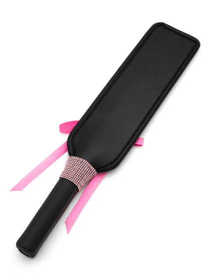 Glamour Strike - Paddle Bdsm con nastro e brillantini