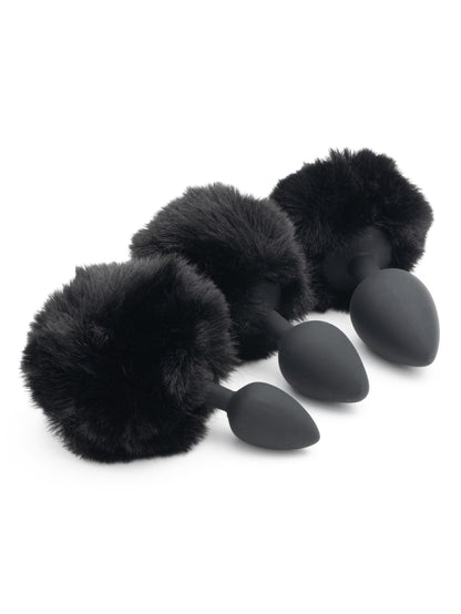 BunnyBliss - Plug Anale in Silicone con Pompon