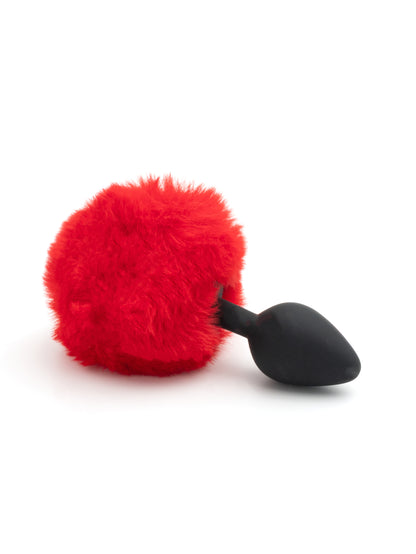 BunnyBliss - Plug Anale in Silicone con Pompon