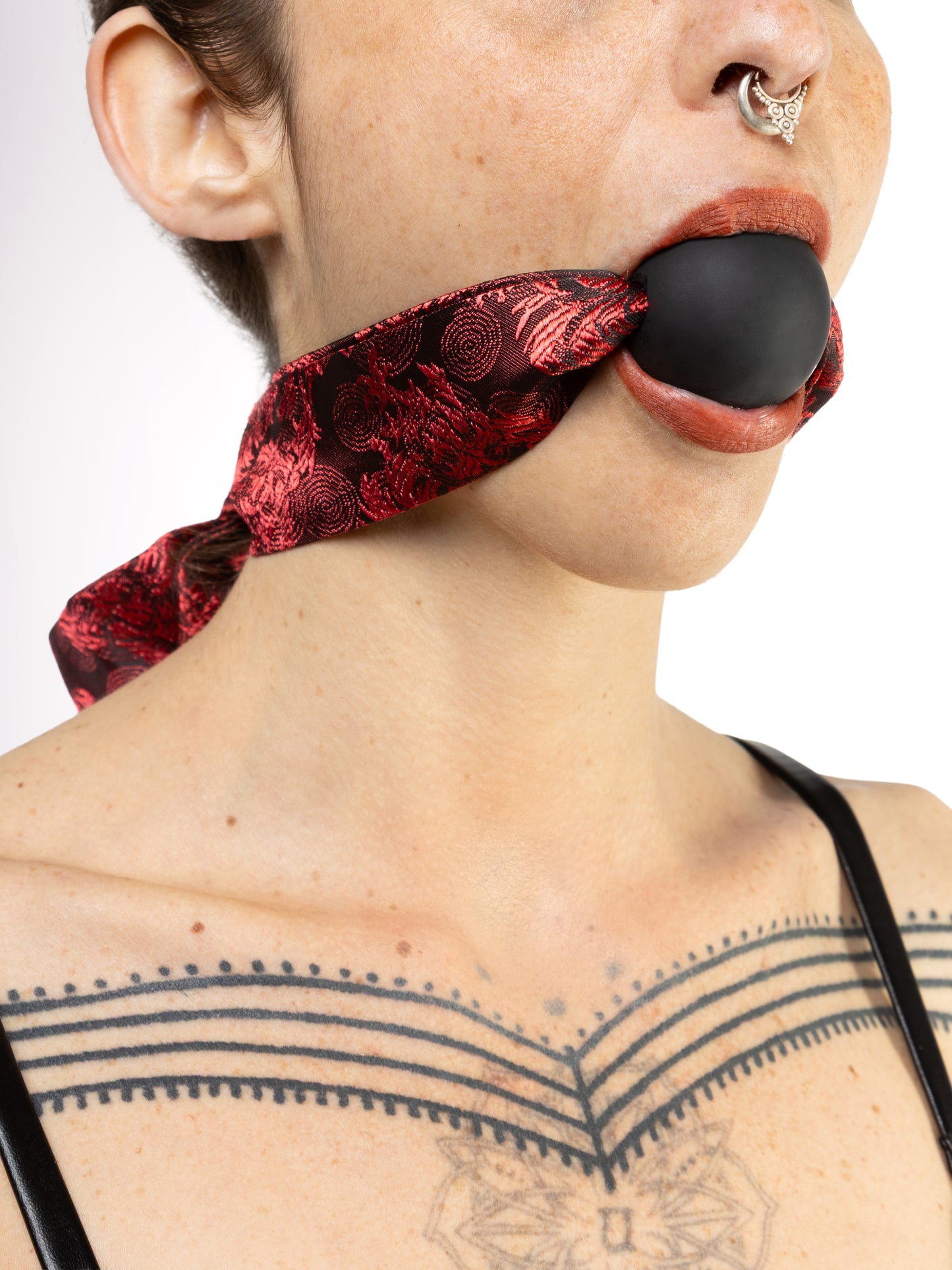 Milady - Ball Gag con chiusura a Nastro