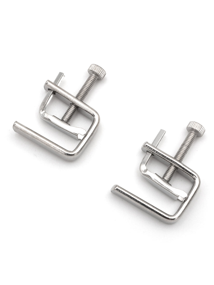 Pinze capezzoli a "U" in acciaio