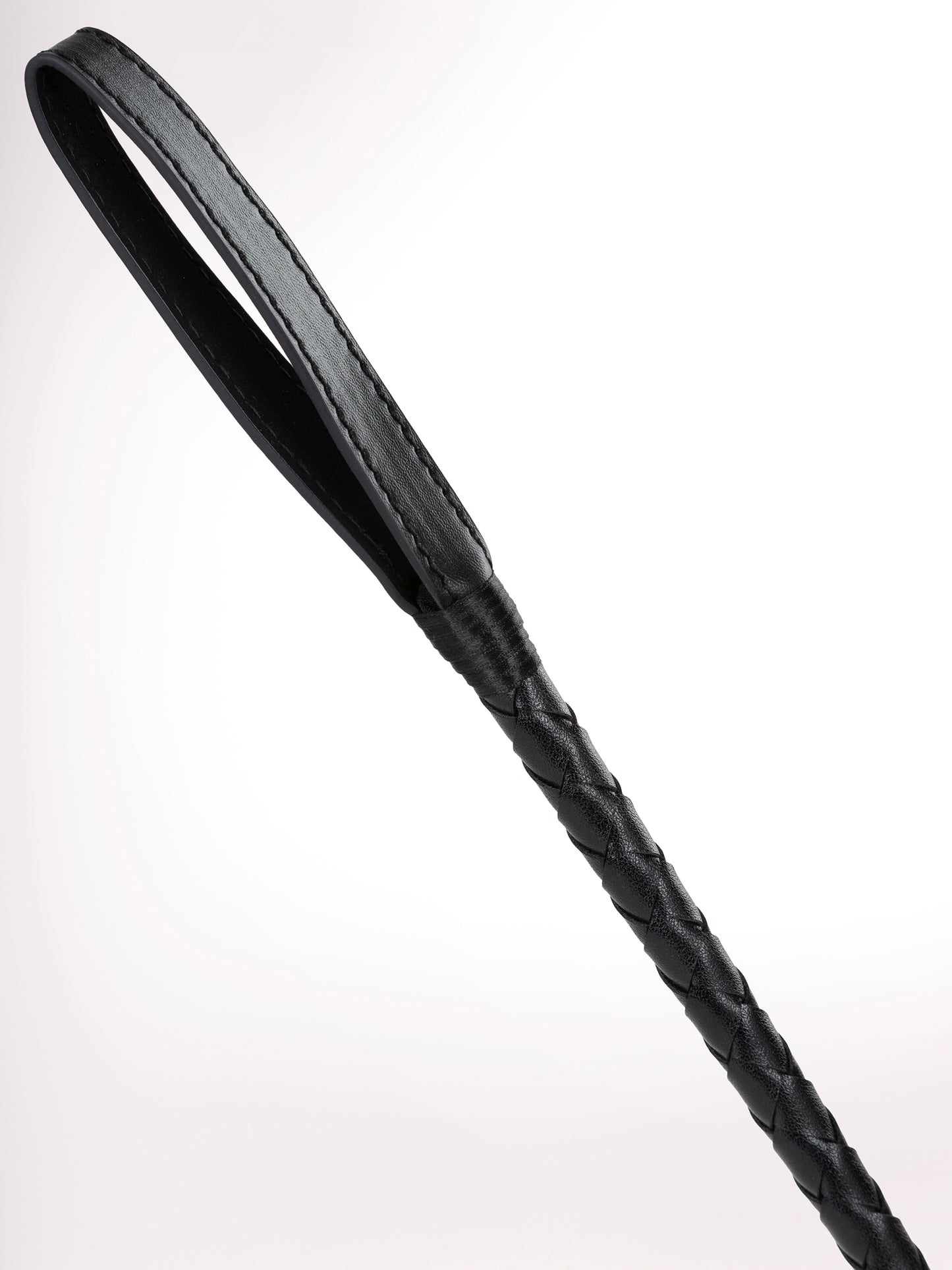 Slim Strike - Crop in ecopelle con punta in pelle