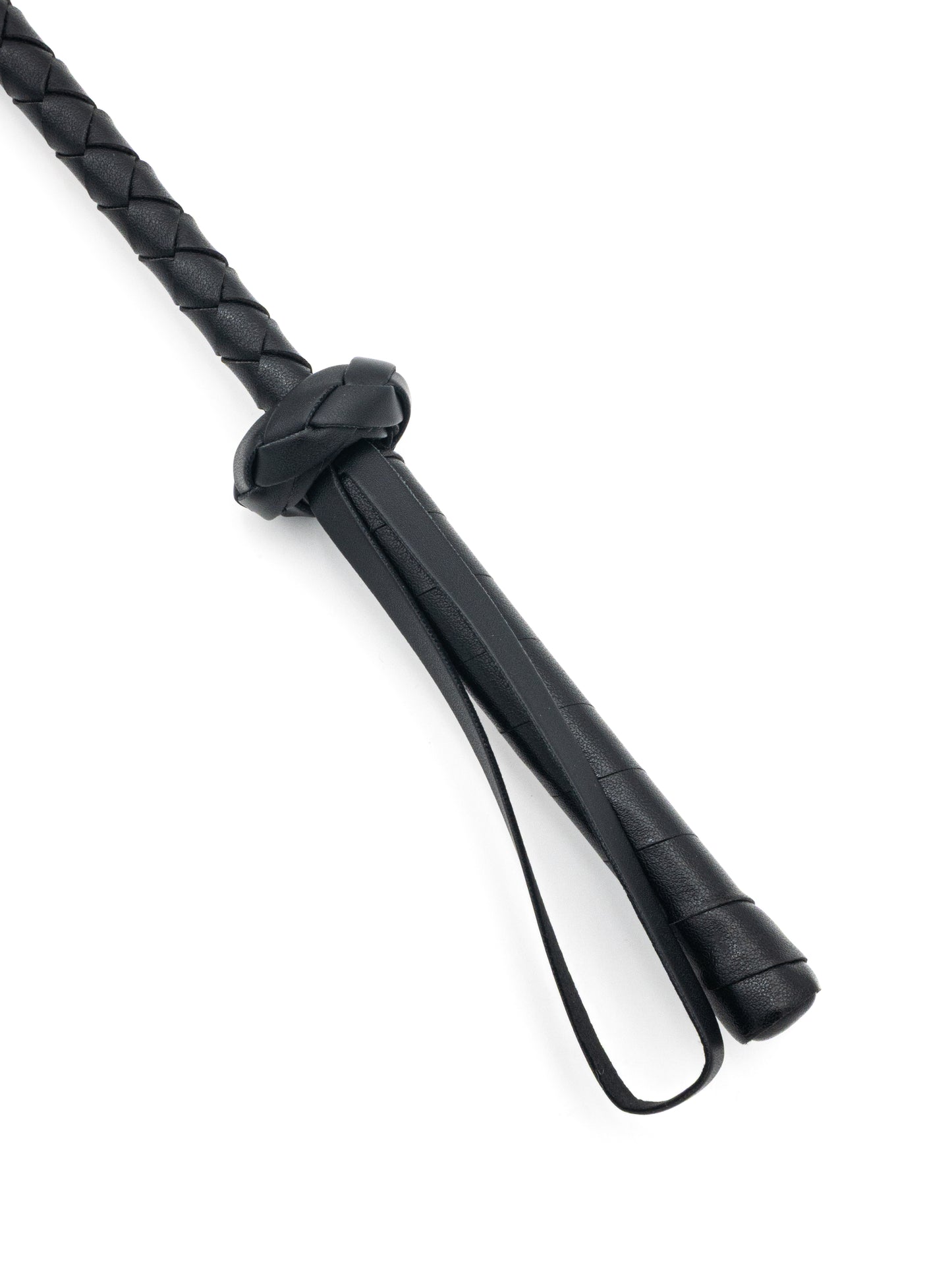 Slim Strike - Crop in ecopelle con punta in pelle