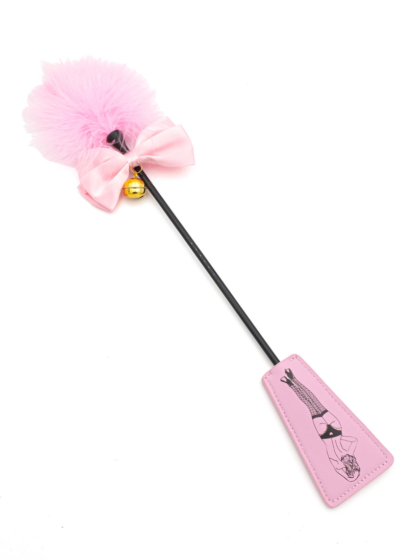 Sweet Smack - Paddle rosa con piumino