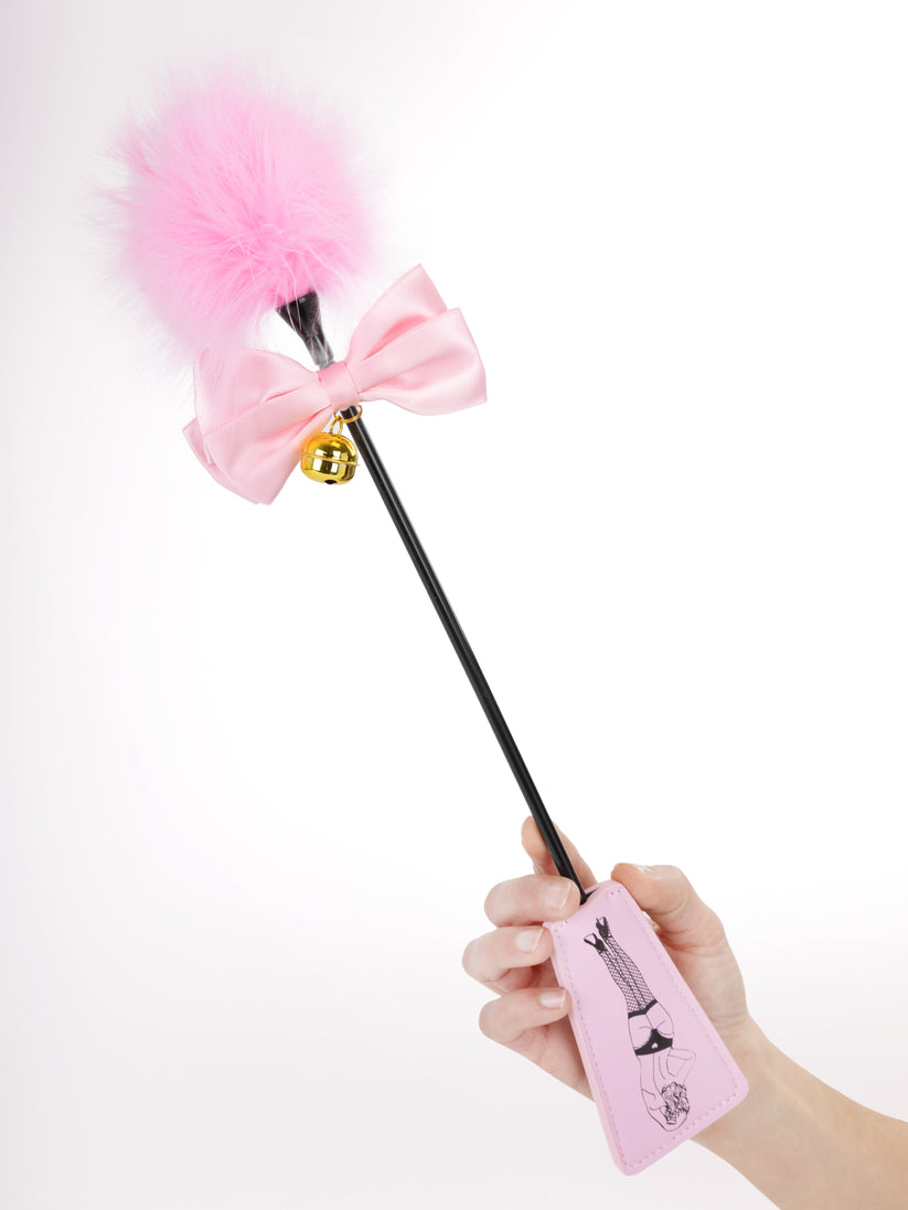 Sweet Smack - Paddle rosa con piumino