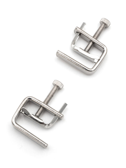 Pinze capezzoli a "U" in acciaio