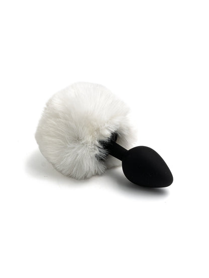 BunnyBliss - Plug Anale in Silicone con Pompon