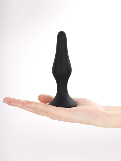 Qlimax - Plug Anale con ventosa in silicone liscio