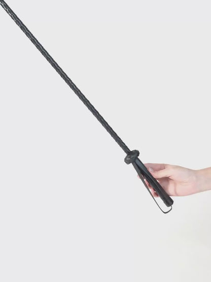 Slim Strike - Crop in ecopelle con punta in pelle