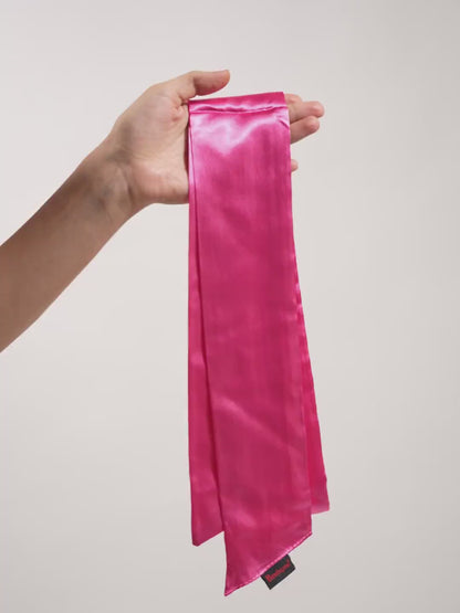 Benda in raso per occhi