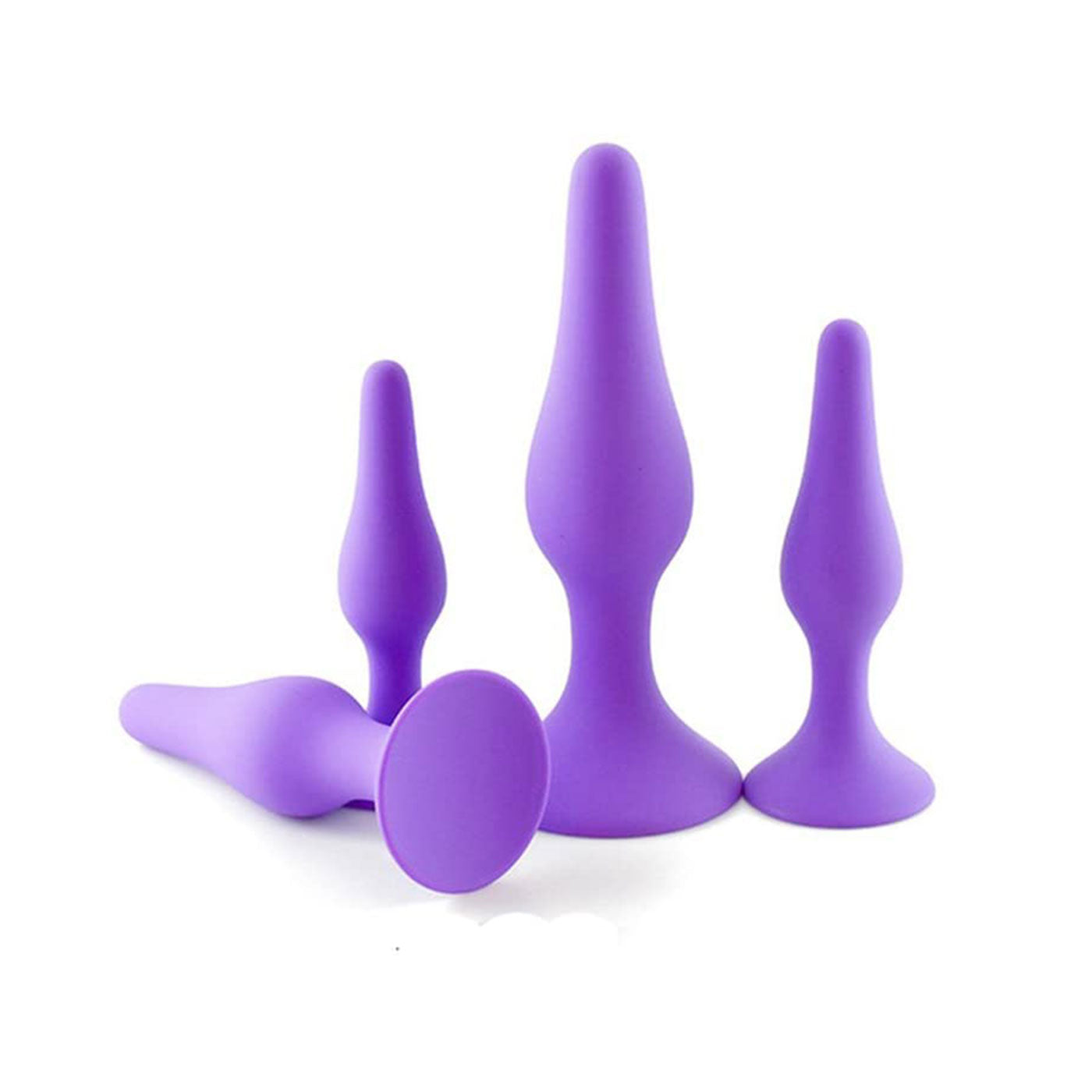 Qlimax - Plug Anale con ventosa in silicone liscio