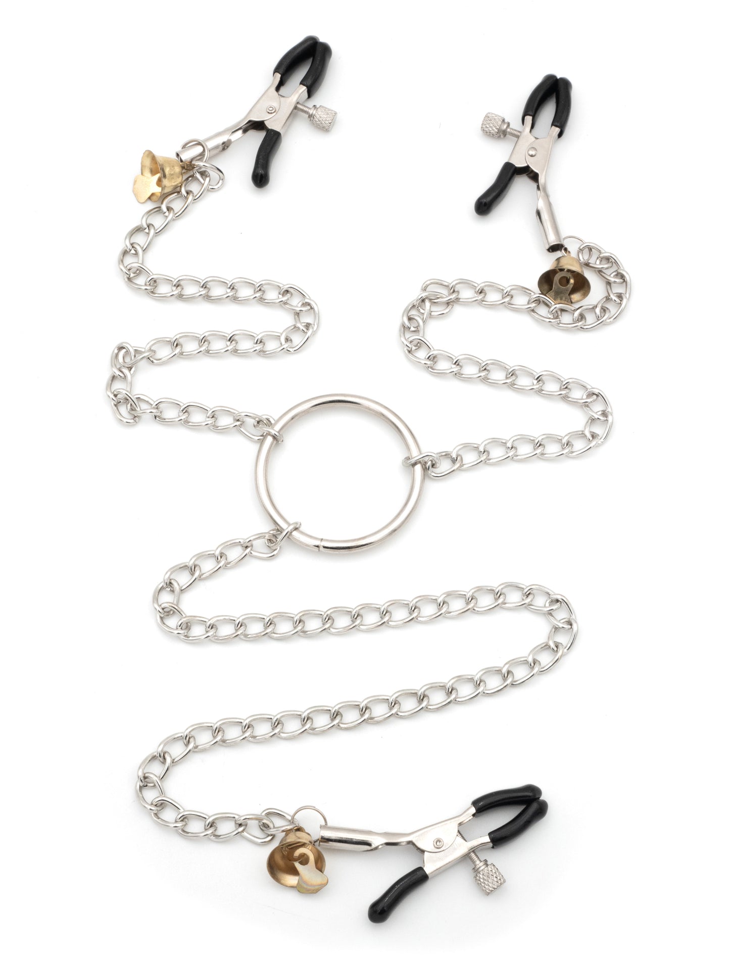 3 Pinze per capezzoli e clitoride o pene