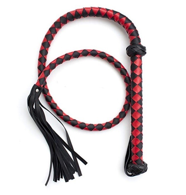 Rednight Lash - Frusta Bullwhip BDSM Bicolor