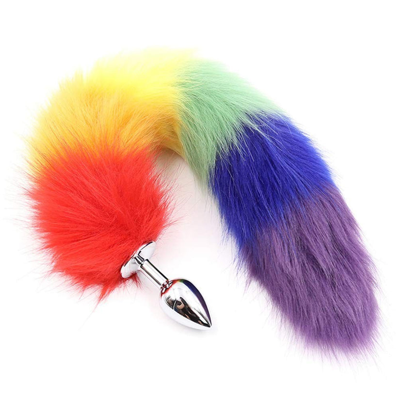 Rainbow Tail - Coda Anale Arcobaleno Multicolor versione Pride