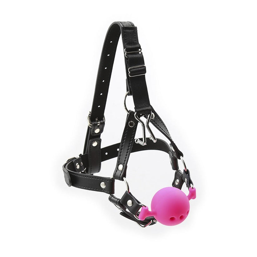 Nose Hook Gag - Gag Ball con ganci per naso