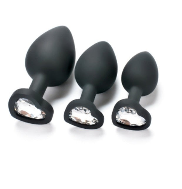 Cupy - Butt Plug Anale in Silicone con Cuore