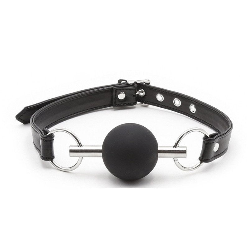 Hush Halo - Ball Gag in Silicone duro con Morso grande