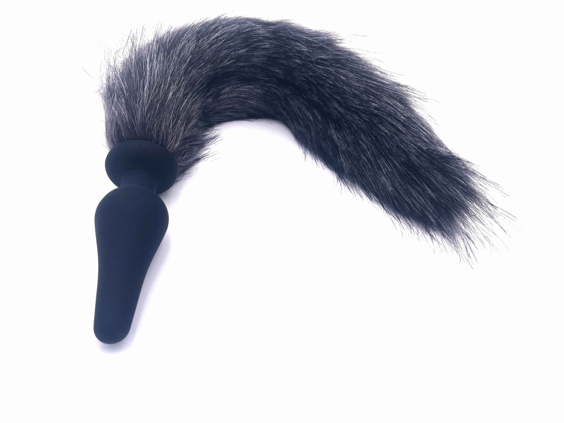 Smoot Grey - Tail Plug anale con Coda Grigio scuro Bondagerie Smoot Grey - Tail Plug anale con Coda Grigio scuro Bondagerie