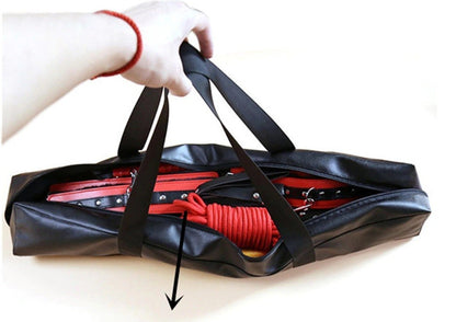 borsa sex toys con zip