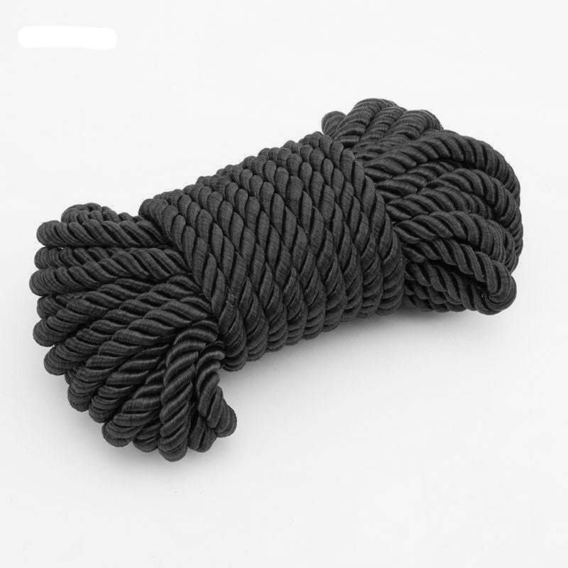 Corda bondage arrotolata in raso